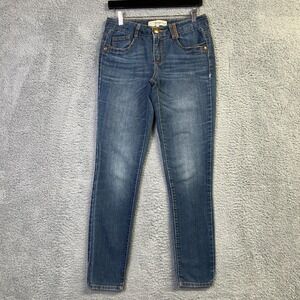 Componix Skinny Jeans Women 4 Blue Denim Medium Wash Mid Rise Stretch Minimalist